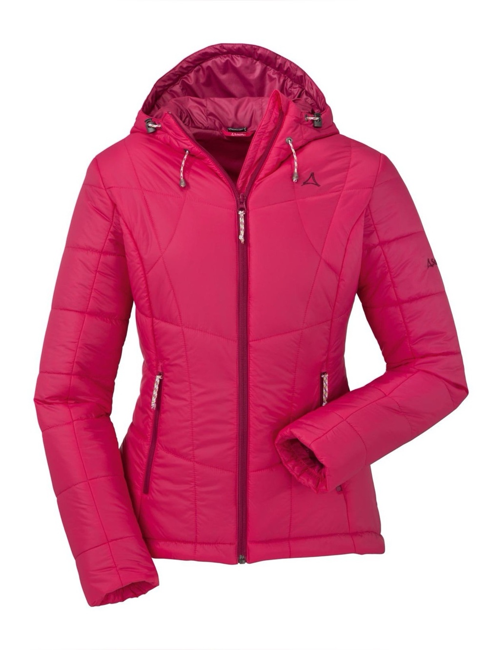 Schoffel Adriana Quilted Jacket Coat Pink Women’s Medium Germany